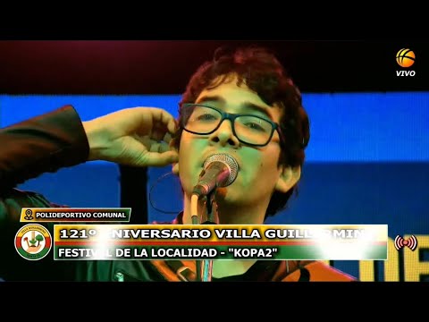 Grupo Kopa2 en vivo 121º aniversario Villa Guillermina 2025