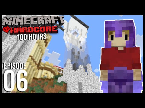 100 Hours In Minecraft Hardcore: Episode 6 - THE CHALLENGE