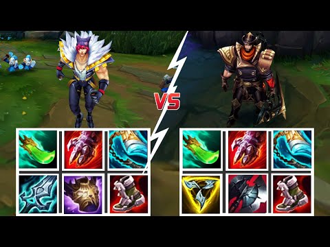DARIUS vs SETT FULL BUILD FIGHT