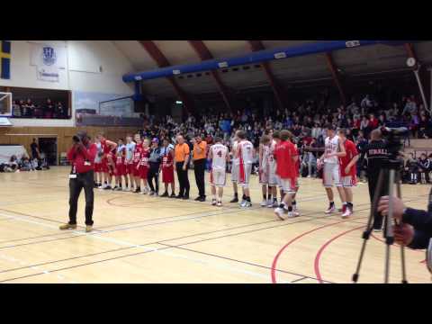 Lund 2012 - UBALL BU18 vs Högsbo Basket Final After the game.MOV