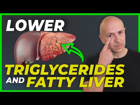 LOWER your TRIGLYCERIDES and FATTY LIVER - NO MEDS - DR. CARLOS