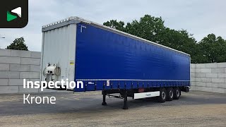 نصف مقطورة ستائر منزلقة Krone SD Anti Vandalism Sliding Roof | صورة 4 - Autoline