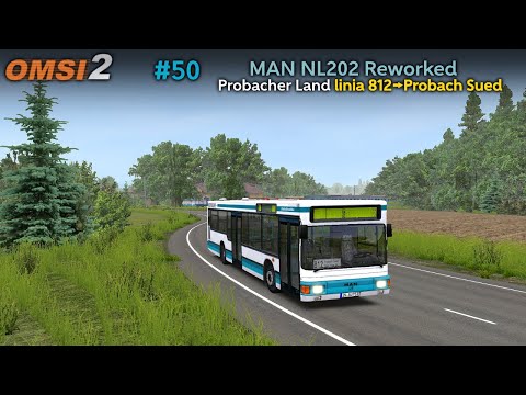 [OMSI 2 #50] MAN NL202 Reworked - Probacher Land (linia 812)