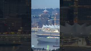 Smooth spring cruise arrival in Vancouver