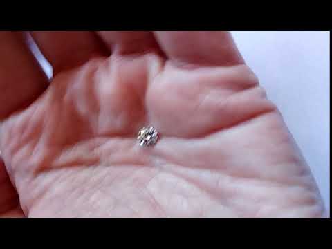 I Color I2 Clarity .53 Carat Round Brilliant Ideal Cut Eco Diamond®