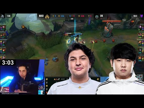 IWillDominate Reacts To Mad Lions Getting First Blood On DK Khan!!