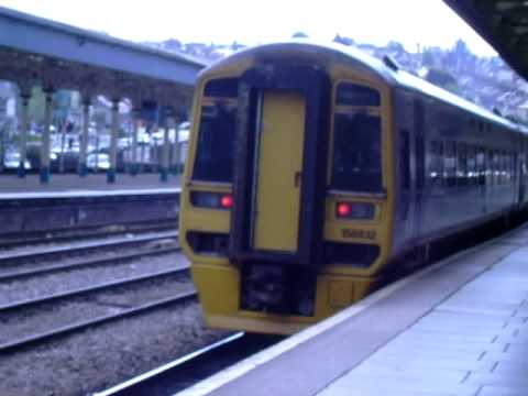 ATW 158832 and a rare GBRf 66715 at newport crossing over