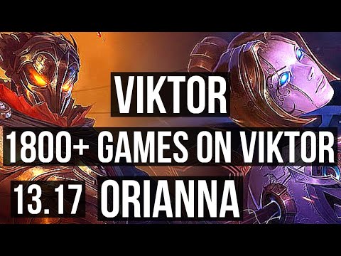 VIKTOR vs ORI (MID) | 3.0M mastery, 1800+ games | NA Grandmaster | 13.17