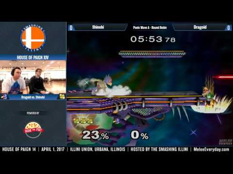 House of Paign XIV - Shinobi (Fox) vs. Dragoid (Falco) - SSBM - Wave A RR