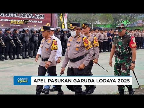 POLDA JABAR GELAR APEL PASUKAN GARUDA LODAYA