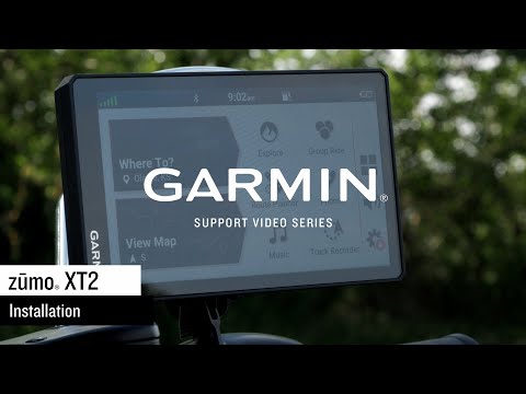 Garmin Support | zūmo® XT2 | Installation