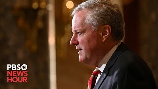 WATCH: Jan 6 committee appears before House Rules to recommend Meadows be held in contempt