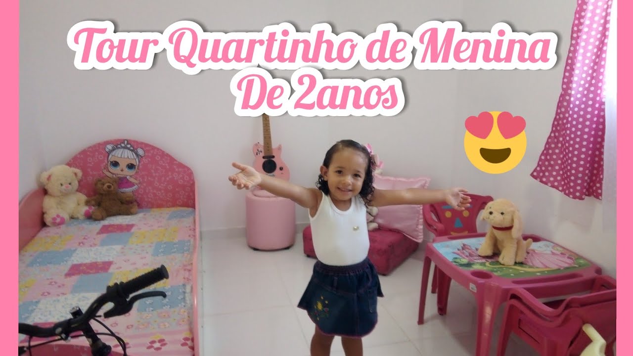 Tour quarto de Menina de 2 Anos 🏠/Decoração simples quarto de Criança💞/Fernanda Meu lar simples151a