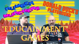 "Educainment" Games - Number Munchers & Donald Duck's Playground - ARG Presents 98