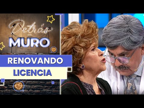 ¿APROBÓ?😮 Paty Cofré fue a renovar su licencia a la oficina municipal de Detrás Del Muro 🧱