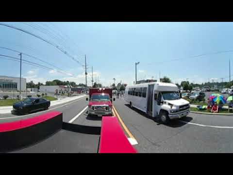 Cbr to 3rd. A 360 degree view of the Runnemede NJ 4th of July parade video 1