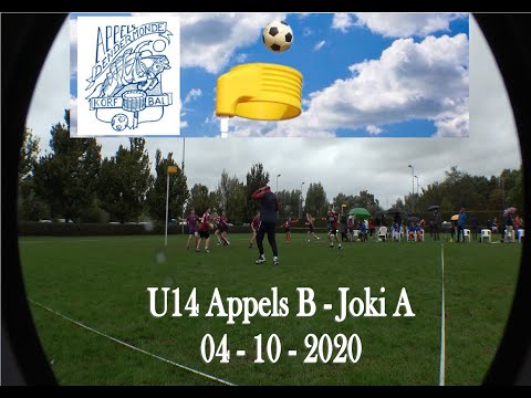 Korfbal U14 Appels B -  Joki A  04-10-2020