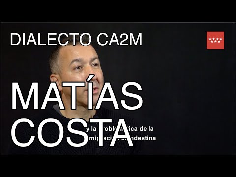 Matías Costa habla en Dialecto CA2M. "Cruzar el Estrecho (I) y (II), 2000.