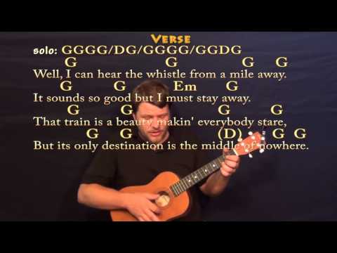 Long Black Train (Josh Turner) Bariuke Cover Lesson with Chords/Lyrics