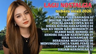 Download lagu ⏯️PURA PURA BAHAGIA 💫LAGU NOSTALGIA TERBARU VIRALL 2026🌸 full album💙 lokasi video selangor mp3