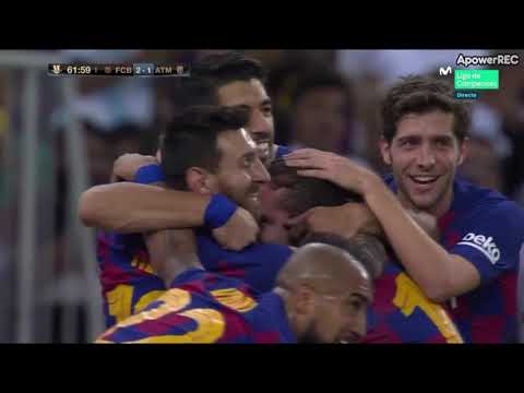 ⚽Gol de Griezmann al Atlético de Madrid|Gol del Barcelona|Barcelona-Atlético de Madrid|2-1|Supercopa