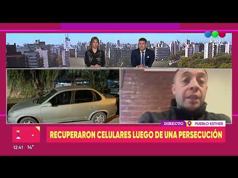Robo, persecución y detención en Pueblo Esther | TELEFE ROSARIO