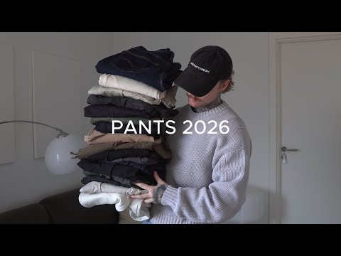 My 2026 Pants Collection | Denim, Trousers & Everyday pairs