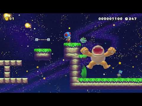 The Walking Shrooms by Game_Boy07 - Super Mario Maker 2 - No Commentary 1bw