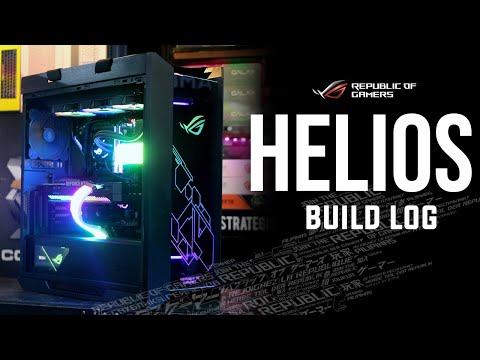 Build Log: ALL ASUS ROG Gaming PC - feat. ASUS ROG HELIOS GX601,  Intel i7 11700K, RTX 3060 Ti