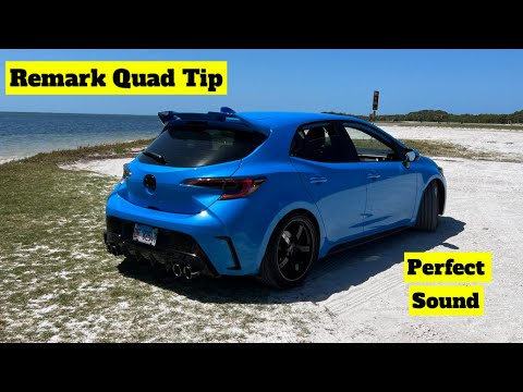 Installing the Remark Quad Tip Exhaust on the Corolla Hatch