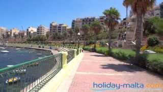 preview picture of video 'Saint Pauls Bay Malta , Apartment to rent , holiday rentals, to let (R127 F4)'
