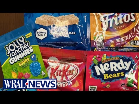 THC-infused snacks with familiar-looking labels seized around the state