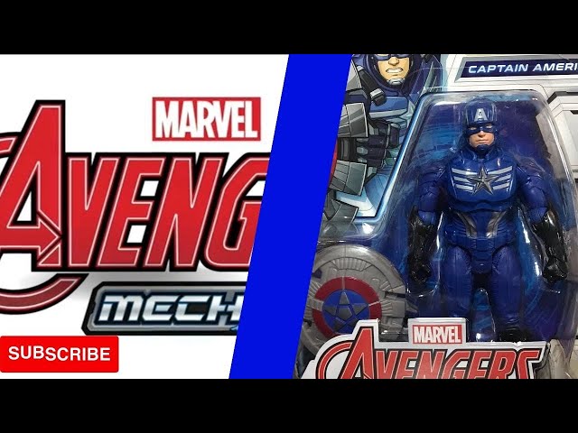 Vídeo relacionado con Marvel Avengers Mech Strike Monster Hunters Capitán América, Figura de acción a Escala de 15 cm, Juguetes para niños a Partir de 4 años