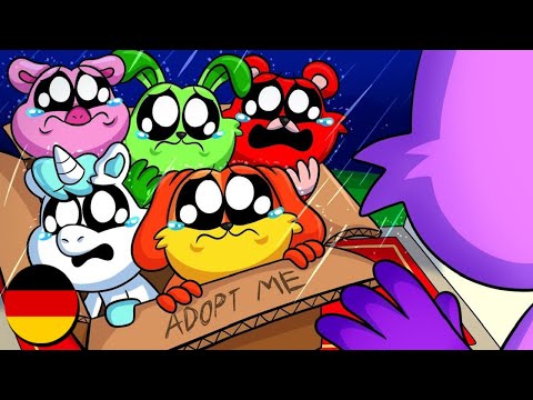 Die TRAURIGE Geschichte der SMILING CRITTERS?! - Poppy Playtime Chapter 3 Animation
