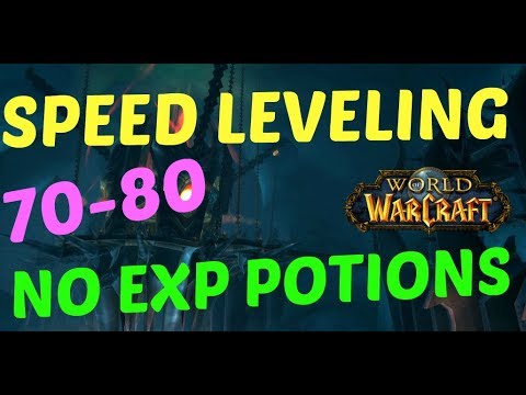 Speed Leveling Method SOLO 70-80 - No EXP. POTIONS NEEDED! (7.3.5 after leveling changes)