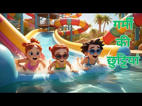 गर्मी की छुट्टियाँ  | Garmi Ki Chhuttiyan| New Hindi Rhymes for kids
