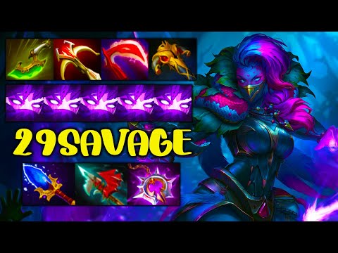 EPIC TEMPLAR ASSASSIN - INSANE 29SAVAGE - BEST TEAM FIGHT - DOTA 2 GAMEPLAY