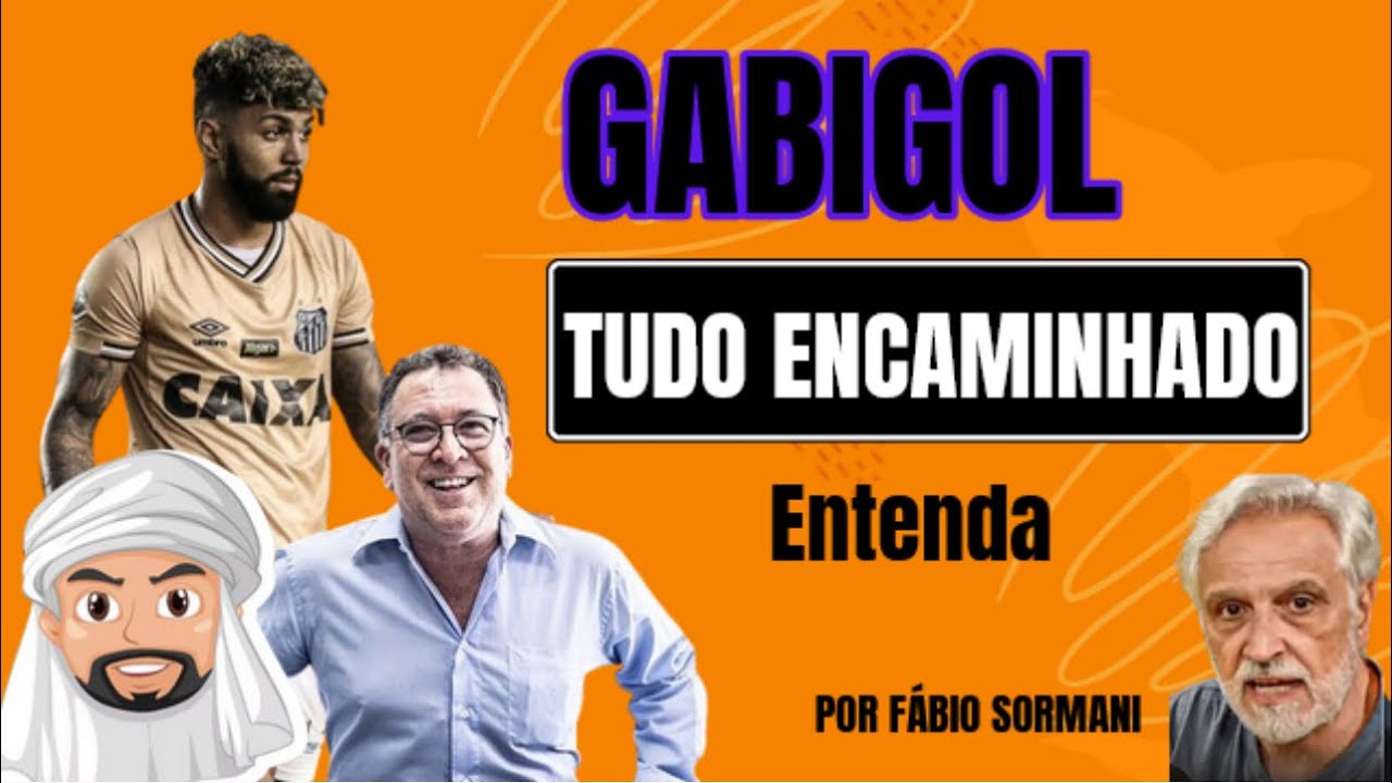 GABRIEL DE VOLTA AO SANTOS: SÓ FALTA O SINAL VERDE