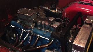 Ford 200 Straight Six, Straight Header
