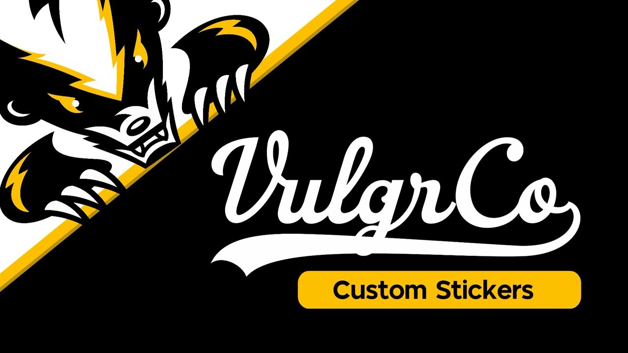 VulgrCo Sticker Printing Company Tour!!!