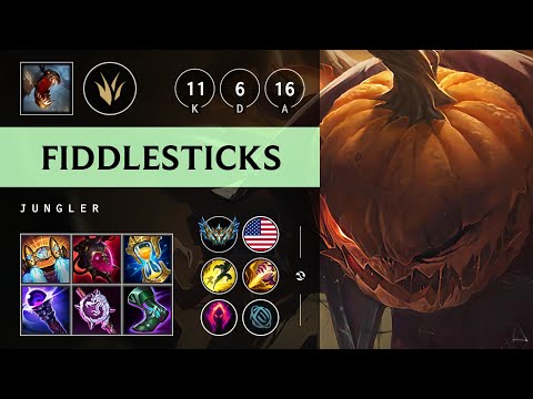 Fiddlesticks Jungle vs Karthus: Killing spree - NA Challenger Patch 14.23