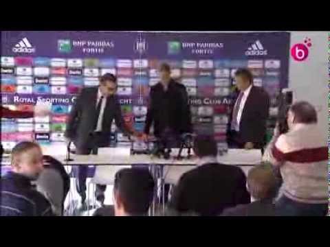 David Pollet signe au Sporting d'Anderlecht