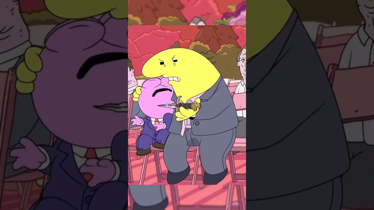 Charlie Shows Pim his Knife #smilingfriends #adultswim #animated #funny #darkhumor #memes #cartoon