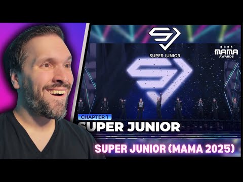 FIRST TIME Reacting To [#2025MAMA]SUPER JUNIOR - Express Mode + Mr. Simple + BONAMANA + Sorry, Sorry