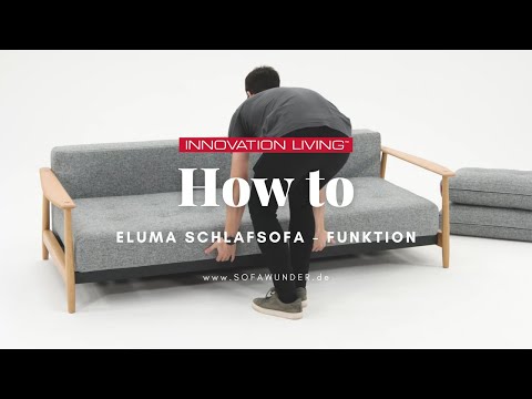 HOW TO: Schlafsofa ELUMA von Innovation® - Bettfunktion erklärt! | Sofawunder.de