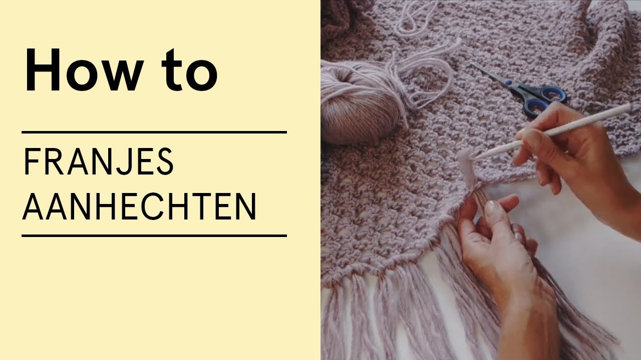 Tutorial - Franjes aanhechten - VERITAS