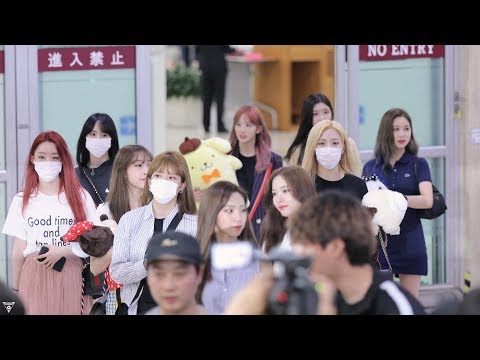 [4K] 190519 우주소녀 직캠 (WJSN) - 김포공항 입국현장 @K-CON입국/Fancam By 쵸리(Chori)