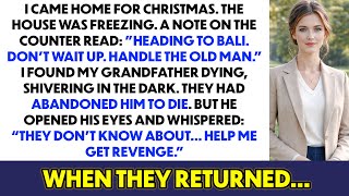 I Came Home For Christmas And Found Grandpa Freezing Alone... My Parents Were Off on a Cruise