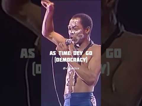 Fela Anikulapo Kuti - Democrazy 🤔 #afrobeat #africanmusic