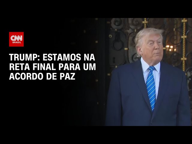 Trump após reunião com Zelensky: Estamos na reta final para paz na Ucrânia | CNN PRIME TIME